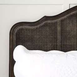 Rushworth Bedhead - Black -Home Furnishing Store 1117257393 c