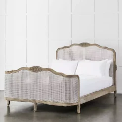 Rushworth Rattan Bed - Natural