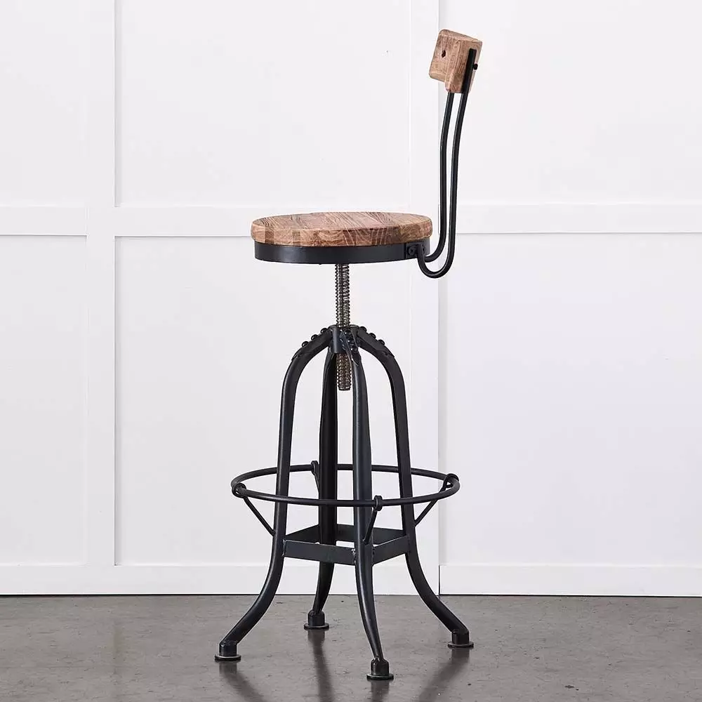 Axle Swivel Stool 4 Axle Swivel Stool - Image 2