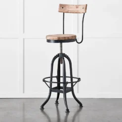 Axle Swivel Stool