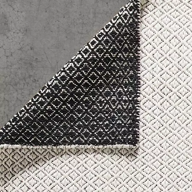 Jivika Rug - Ivory & Black 5 Jivika Rug - Ivory & Black - Image 3