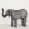 Wire Elephant Sculpture -Home Furnishing Store 1117258561 A
