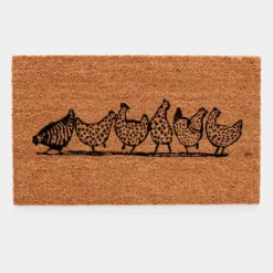 Chickens Doormat 75x45