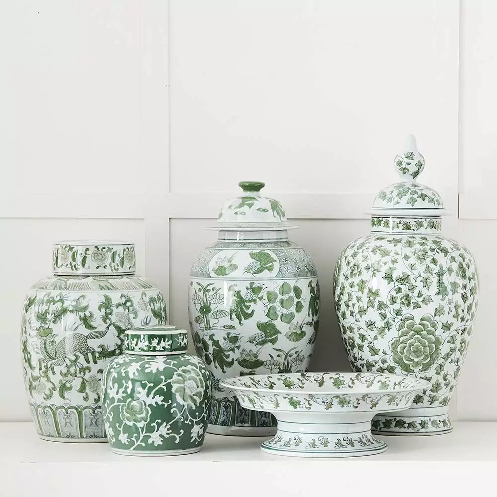 Koi Ginger Jar 4 Koi Ginger Jar - Image 2