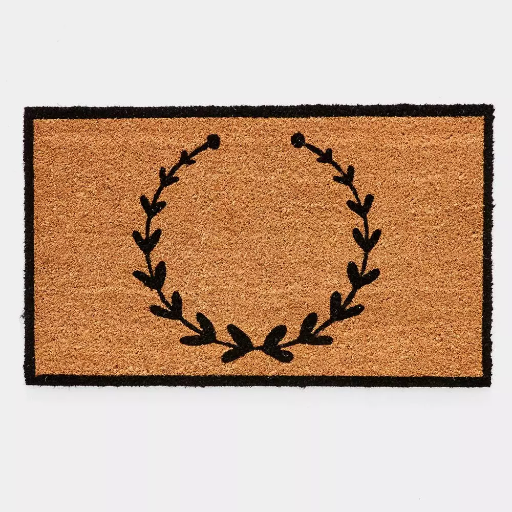 Wreath Doormat 45x75 3 Wreath Doormat 45x75