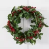 Jolly Holly Wreath 60cm 2 Jolly Holly Wreath 60cm -Home Furnishing Store 1117260787 a