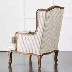 Khadi Hickory Stripe Armchair -Home Furnishing Store 1117261024 d