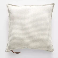 Gingham Cushion 50x50