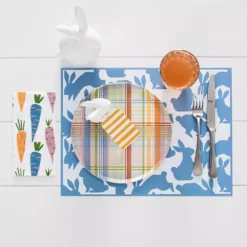 Harper Bunny Blue Placemat 50 Pk -Home Furnishing Store 1117261483 c