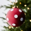 Red Spot Bauble 1 Red Spot Bauble -Home Furnishing Store 1117261825 aa