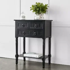 Elise 3 Drawer Bedside Table -Home Furnishing Store 2010049 w