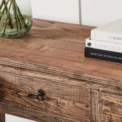 4 Drawer Elm Sofa Table -Home Furnishing Store 5657 D