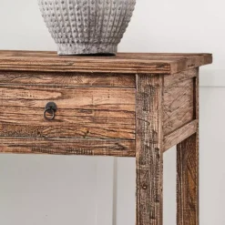 4 Drawer Elm Sofa Table -Home Furnishing Store 5657 F