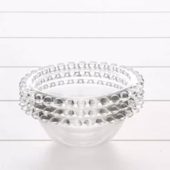 Fleurette Beaded Bowl 8 Fleurette Beaded Bowl -Home Furnishing Store 7055 C