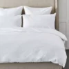 Kent Quilt Cover - White